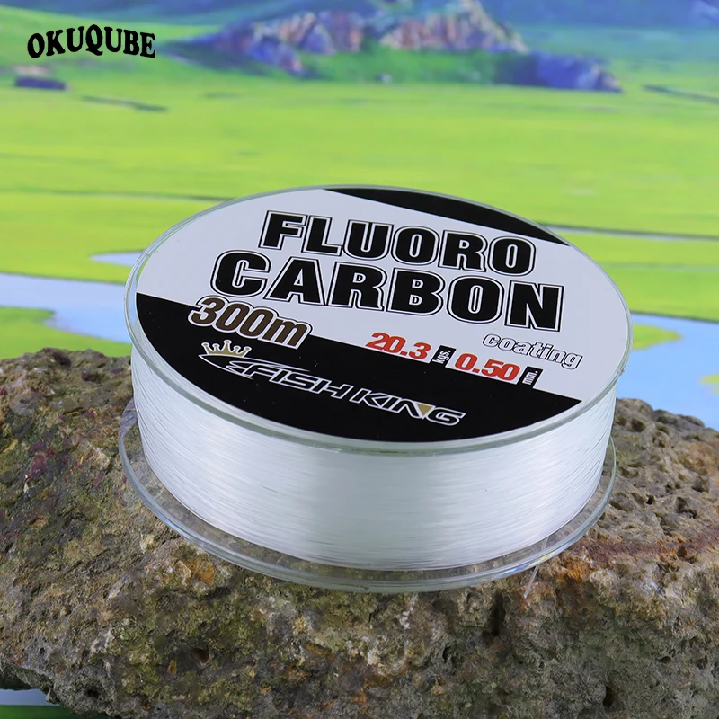 Ligne nylon monofilament fluorocarbone coating 0.3-0.5mm - qualité mer haute résistance