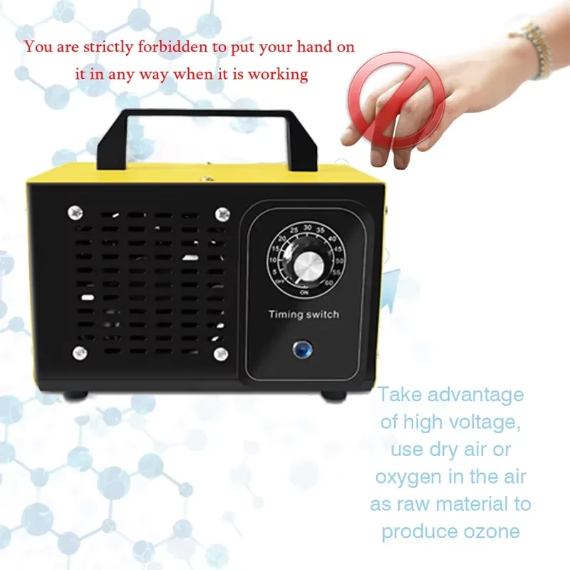 Air Purifier Ozone Generator Air Purifier Disinfection and Sterilization New House Decoration Formaldehyde Removal and Odor Removal