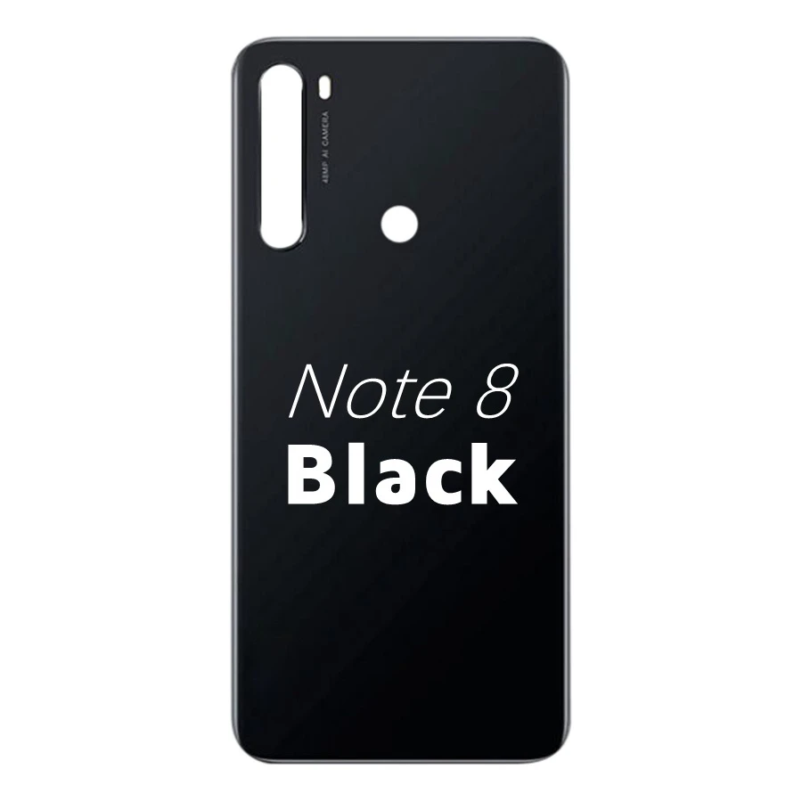 Back Cover for Xiaomi Redmi Note 8 Pro Back Battery Cover Glass Panel Note8 Rear Housing Door for Redmi Note 8 Battery Cover housing of mobile phone Housings & Frames