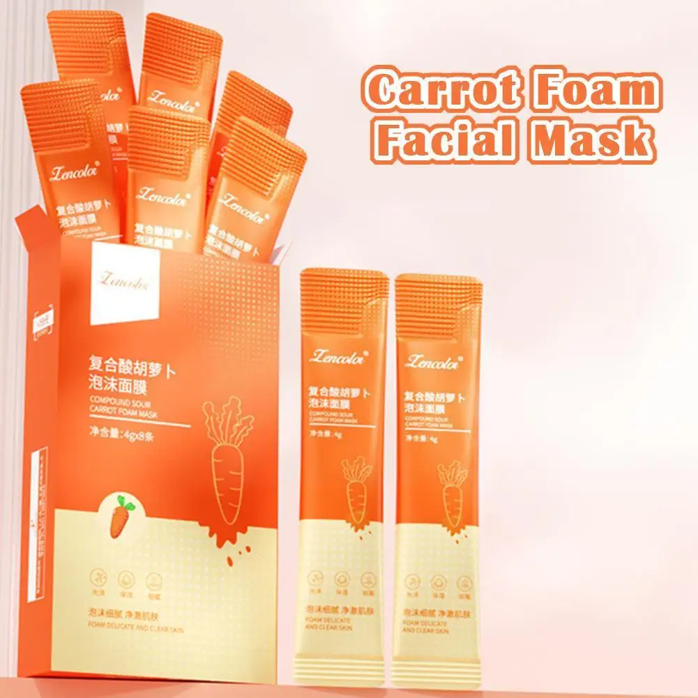 

Carrot Foam Purity Vitamin C Deep Cleansing Moisturizing Blackhead Care Removal And Whitening Treat Pore Skin C7r4