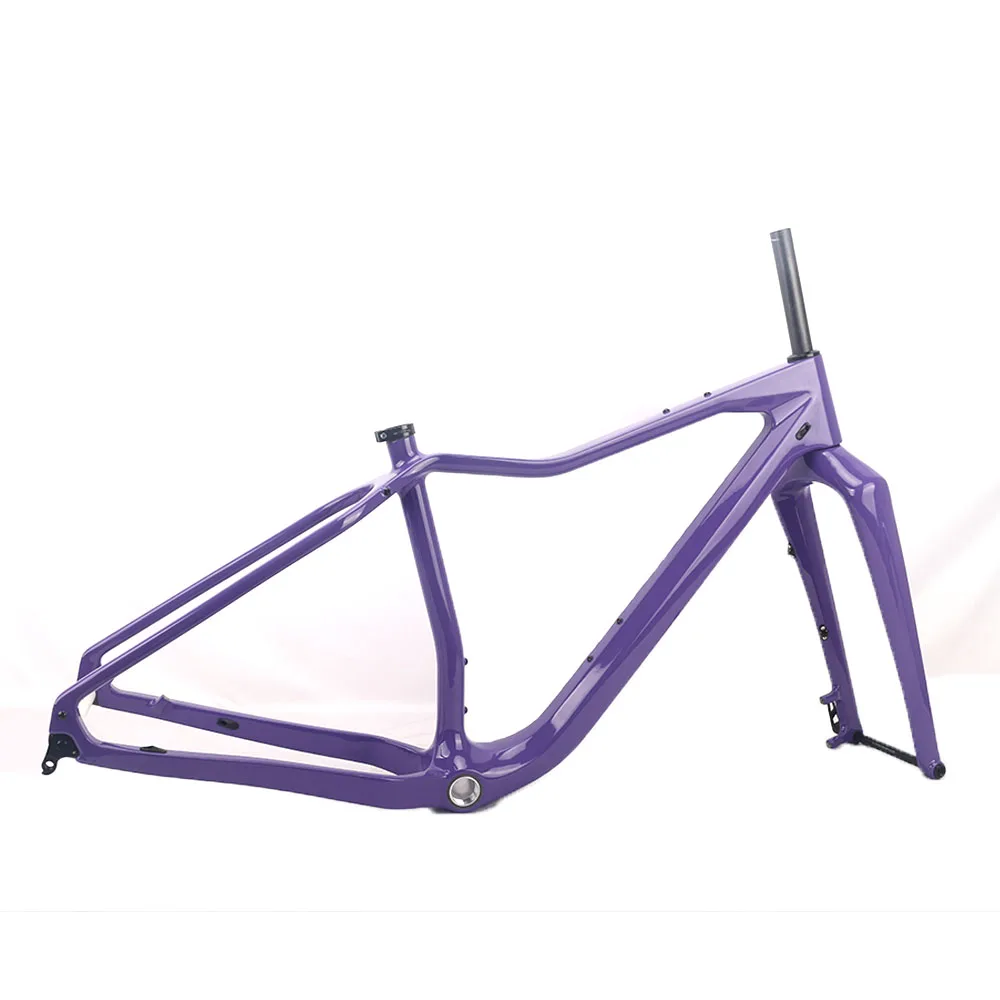 Winowsports New snow carbon fat bike frame rear space 190mm