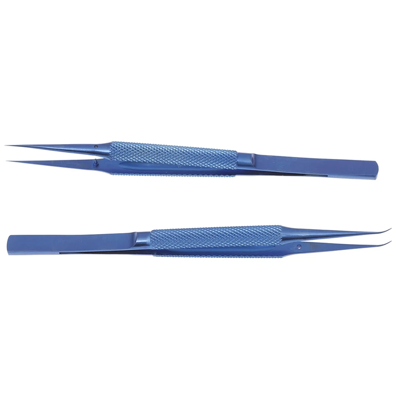 Precision Tweezers Titanium Alloy Tweezers 0.15mm Edge 1 pcs