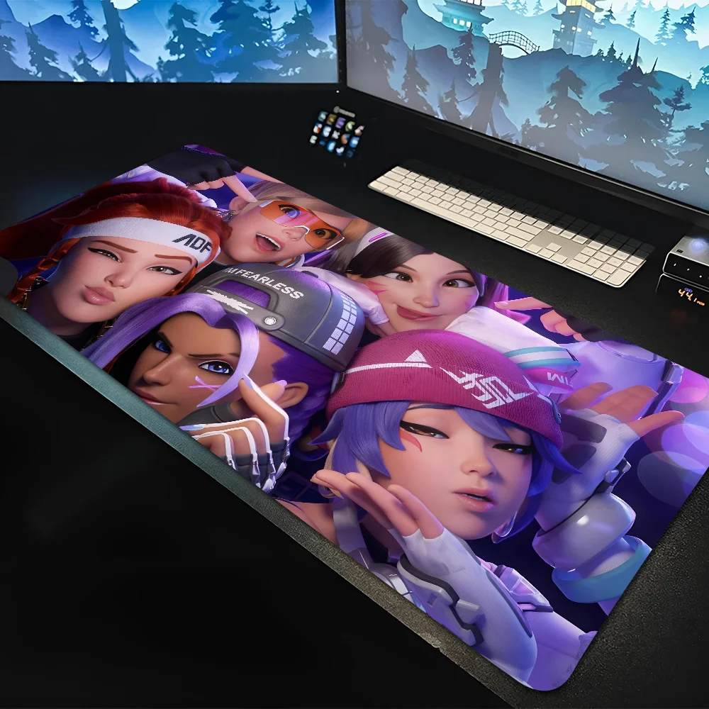 Game overwatch 2 ow non slip mouse pad suitable for office computers
