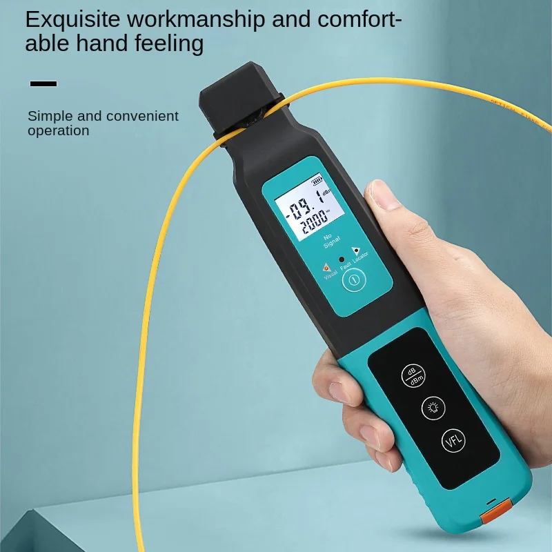 

Optical Fiber Identifier Optical Fiber Identification Divices Red Light Source Integrated Machine 10Km Single Multi-Mode Tools