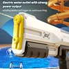 Fully Automatic Electric Shooting Pull-Out Type Water Gun Toys, Summer Outdoor High-Pressure Swimming Pool Water Play Toy Gifts 3