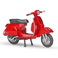 Welly 1:18 2016 Vespa PX 125 Modèle de moto en alliage moulé sous pression avec roues rotatives flexibles, jouet pour homme, objet de collection 5