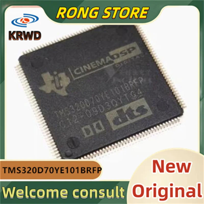 

(1 шт.) TMS320D70YE101BRFP Новый и оригинальный чип IC TMS320D70YE101 TMS320 TQFP-144
