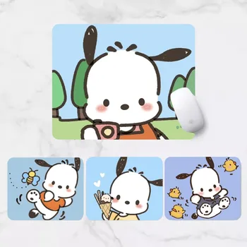 귀여운 만화 P-Pochacco 마우스 패드, 컴퓨터 책상 매트, 테이블 키보드 패드, 노트북 쿠션, 미끄럼 방지 책상 패드