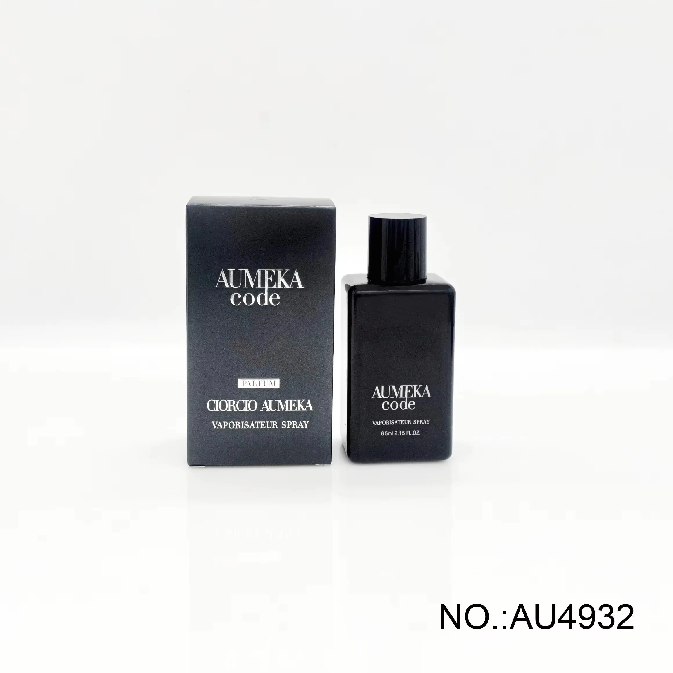 AUMEKA Parfum Pour Hommes Original De Luxe Arabe Frais Woody Portable Spray Conception Eau De Parfum Homme Cadeau Code De Maquillage 65 ml AU4932