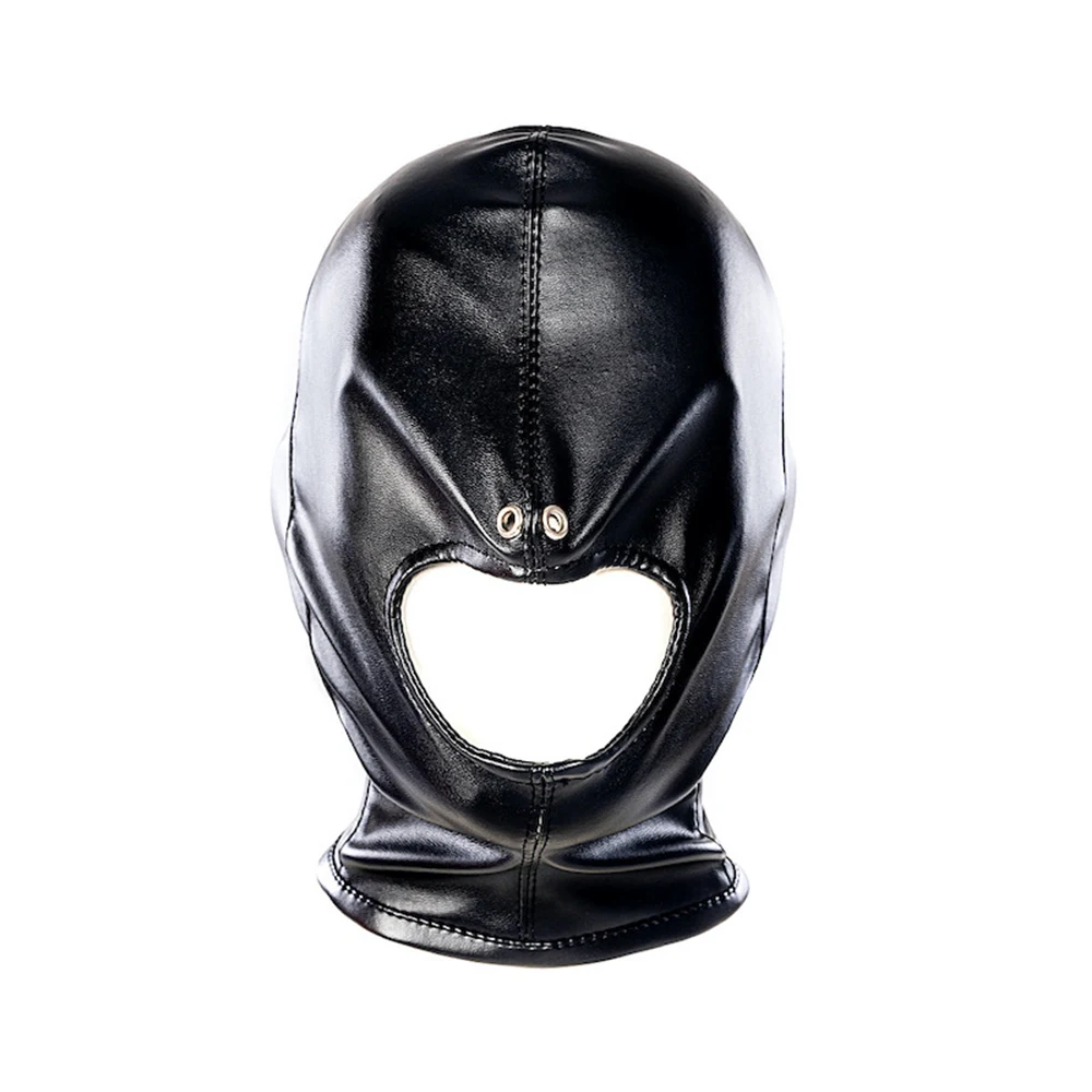 Prodotti Schiavo BDSM Cappuccio Esotico Accessori Fetish Uomini Pelle Maschera SM Beni Giochi Sexy Er y_voghion.com