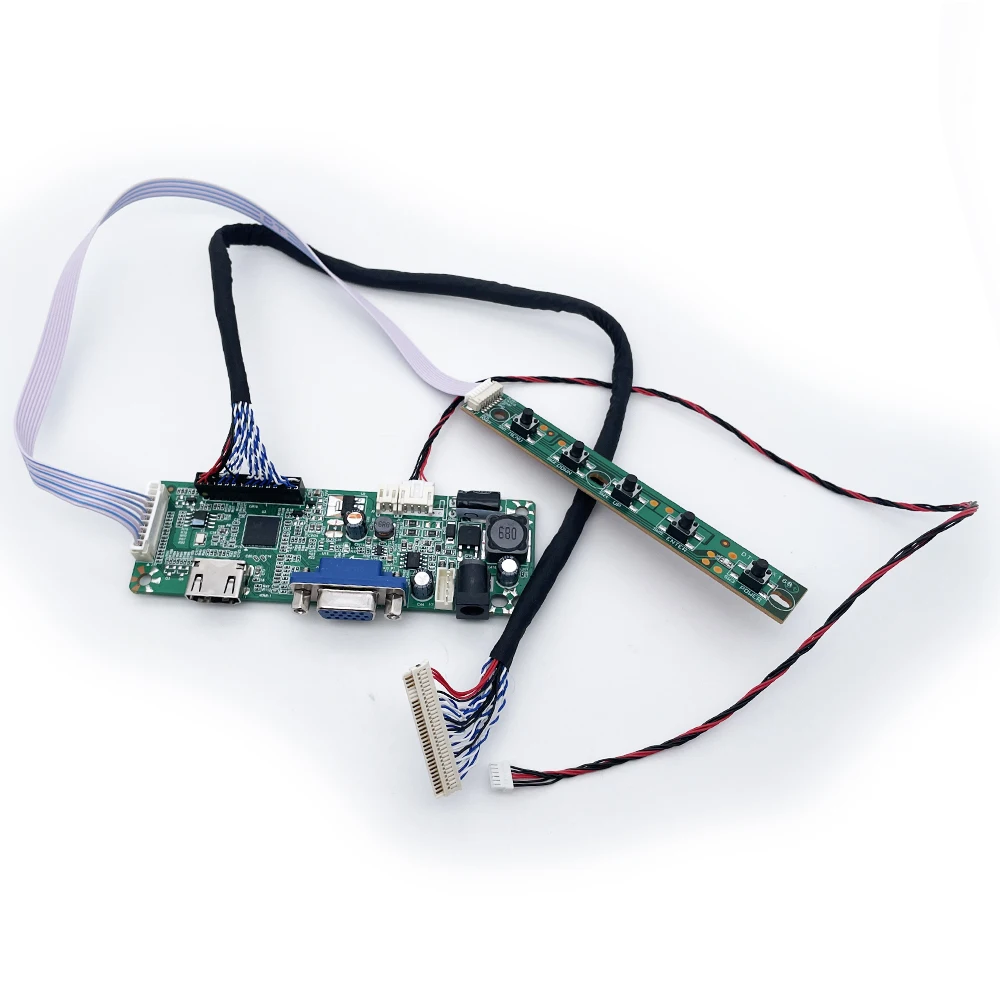 M170ETN01.1 M190PW01V8 T215HVN01.1 VGA HDMI 입력용 LCD 드라이버 보드 키트(1개 보드에 통합된 정전류