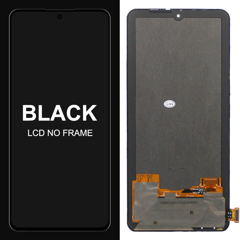 Écran OLED Complet Pour Xiaomi Poco F4 / Redmi K40S – Noir, Qualité Neuve Sous Blister