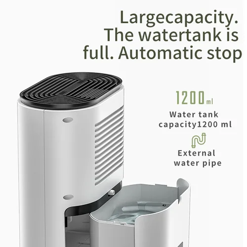 가정용 제습기 전자 제습기, 공기 건조기, 100-240V, 1200ML 4