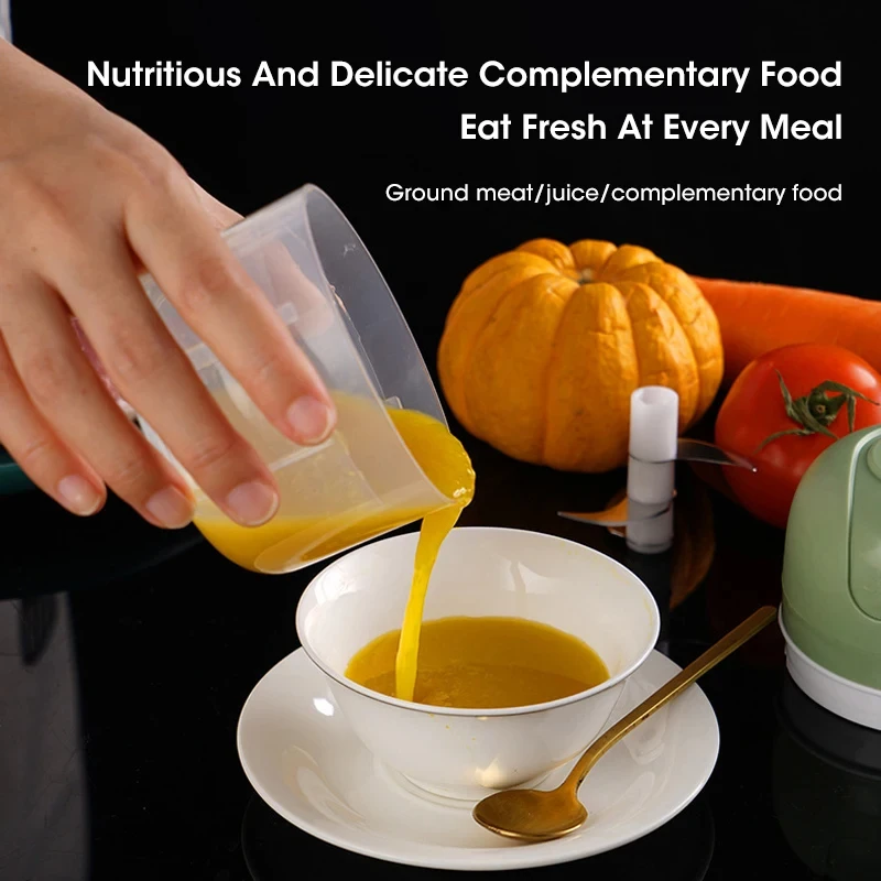 Portable Electric Mini Food Chopper 6