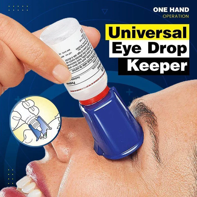 

Professional Universal Eye Drop Keeper Eye Drop Bottle Helper Eyedrops Holder