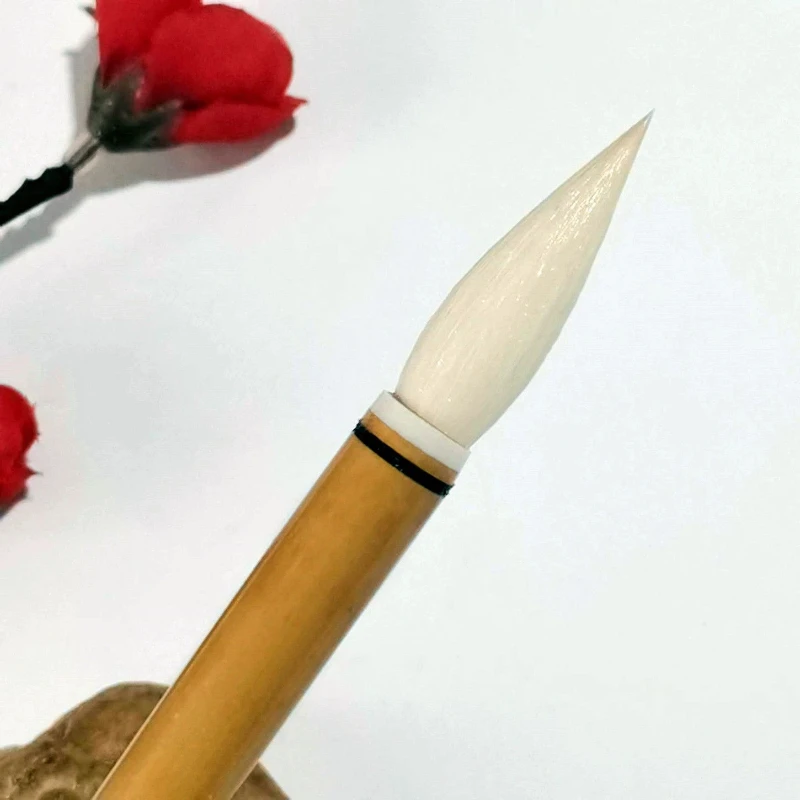 양모털 일반 서예 붓 전문 러닝 씰 공식 서예용 염소털 붓 중국화 붓