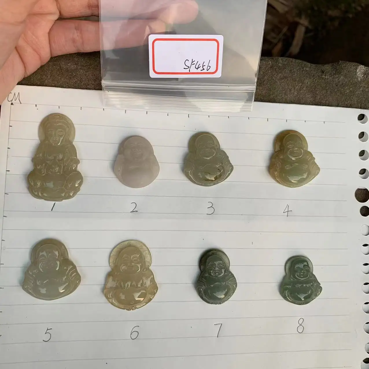 Real Natural Burma Jade Buddha Necklace Pendant Green Myanmar Jade Milo Women Children Jewelry Good Luck Best Gift