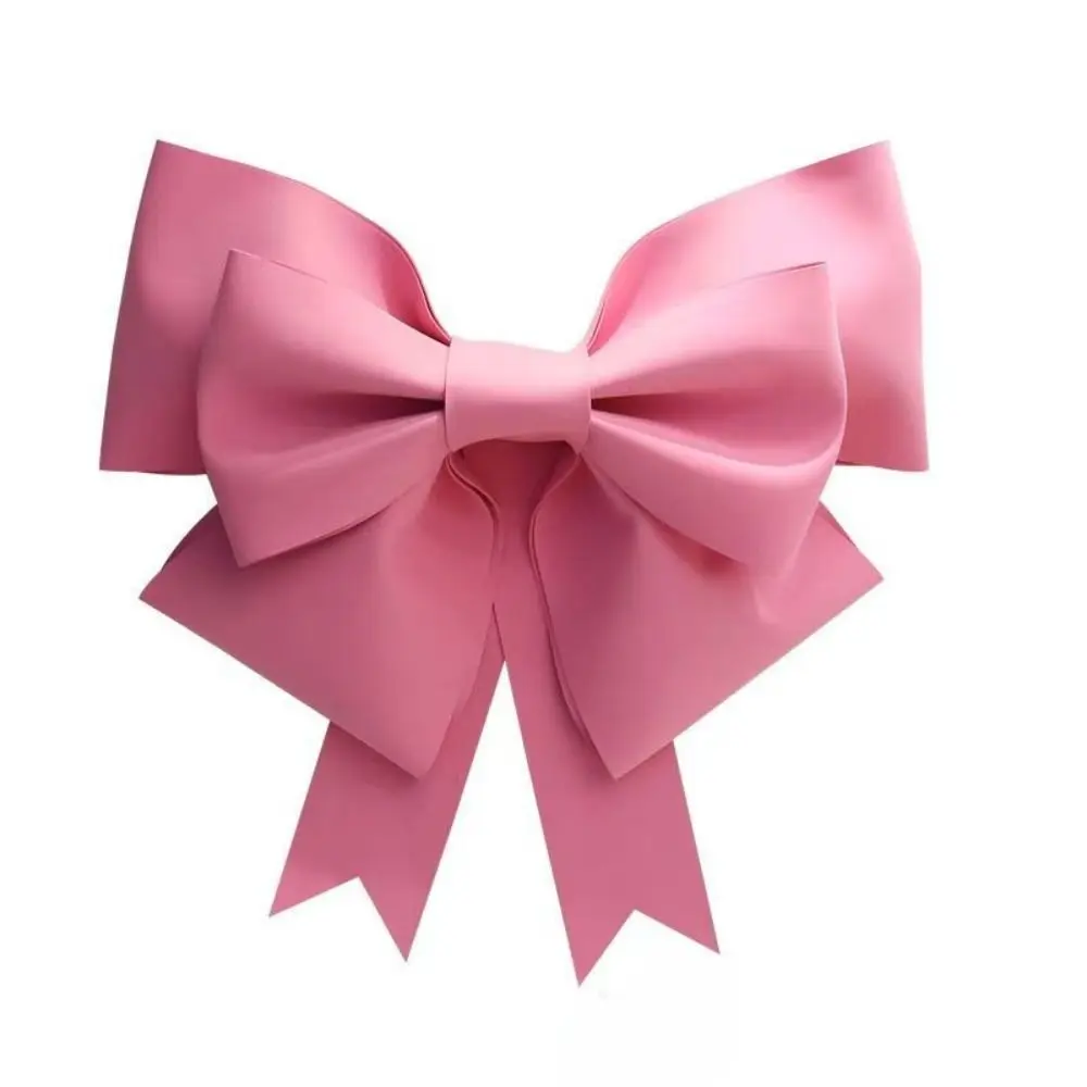 Eva Material Big Bow Large Size Reusable Wall Decoration Diy Material Spring Festival Style Front Door Decor Christmas Tree