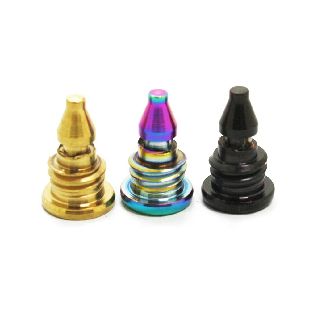 2pcs Bicycle Bleed Screws With O-Ring For EBT Bike Titanium Alloy Bolts Bike Brake Oil Tank Oil Hole Screw Rainbow