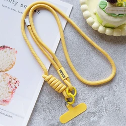 Universal Adjustable Crossbody Phone Lanyard and Neck Strap (Yellow)
