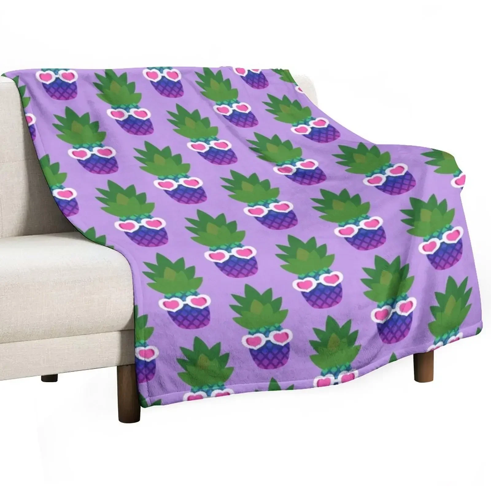

Cool Pineapple Throw Blanket Blankets For Sofas Beach Blankets