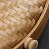 Tea Storage Basket Handmade Bamboo Pu 'Er Tea Storage Basket Box Chinese Style Gift Box Living Room Furniture Decoration 5