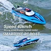 Rc Boats 40 Km/h 2.4G Dual Motor Upgrade Remote Control High Efficiency Speed Paired Waterproof Provides Rc Speed Boat for Boy 1