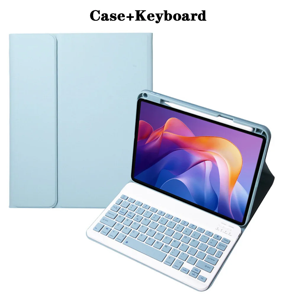 Bluetooth Keyboard Case with Pencil Holder