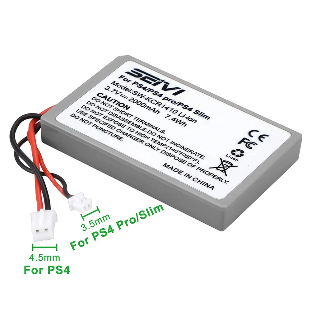 Nova Bateria do Controlador Ps4 para Sony Playstation Dualshock4 v1 v2 Cuh-zct1e Cuh-zct2 Controlador sem Fio - Image 6