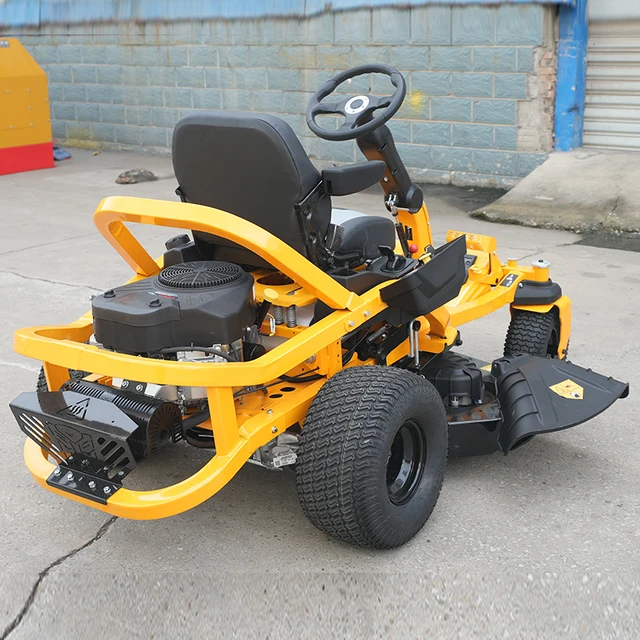 360° Turn Riding Lawn Mower 26 HP Powered Petrol Zero Turn Garden Ride Grass Cutting Lawn Mower Customization 3