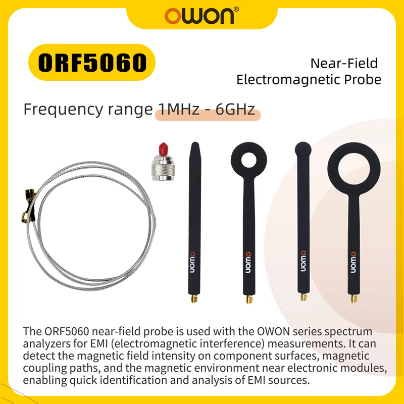 ORF5060 Spectrum Analyzer, Near-Field Probe Frequency 1mhz-6ghz, Emi Electromagnetic Interference Measurement