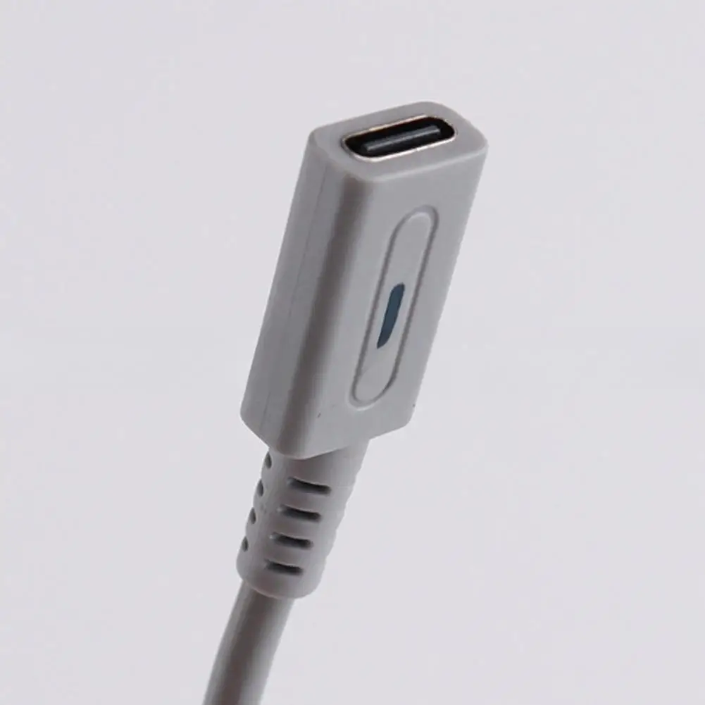 45W 타입 C Wii U 전원 케이블 PD 고속 충전 12cm 휴대용 코드 Wii U 콘솔 게임 전원 공급 어댑터 와이어
