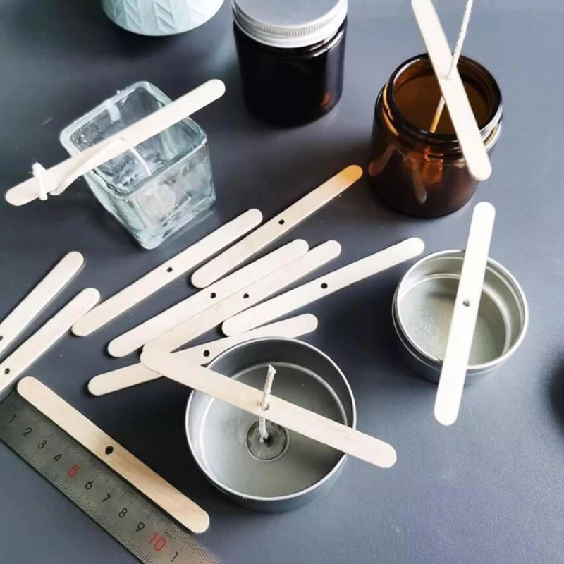 Candle Wicks 61M Cylindrical Smokeless Candle Cotton Thread for DIY Woven Wick Handmade Aromath Candle