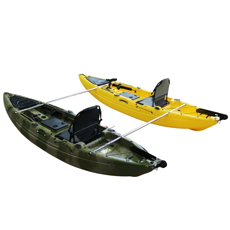 Hot Sale 2 People Sitting on Cheap Plastic Rowing Boat Fishing