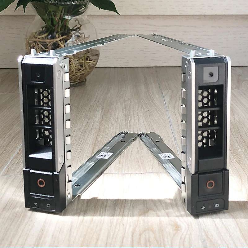 9W8C4 3.5" To 2.5" SSD SAS SATA HDD Adapter For Dell R710 R510 - Foto 7