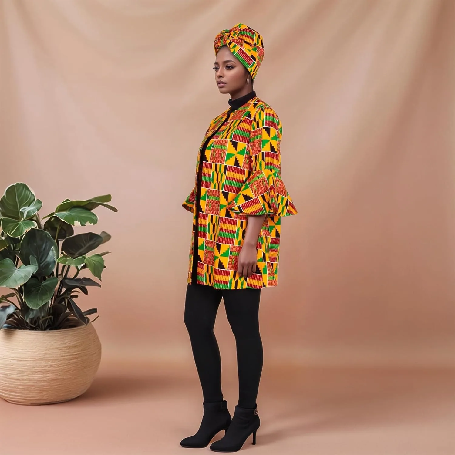 Binta Three Quater Dashiki - Image 2