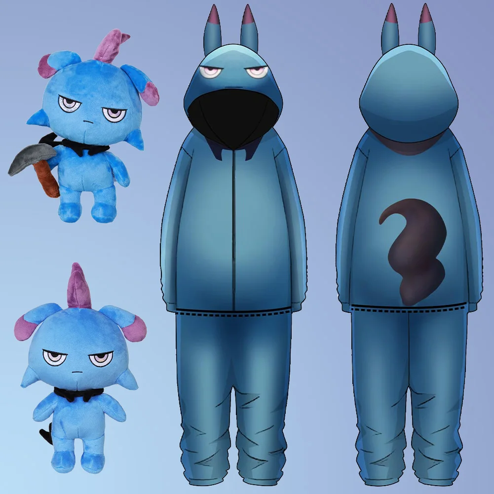 

Adult Depresso Cosplay Pajamas Costume Game Pal Cosplay World Costume Disguise Nightwear Sleepwear Women Men Halloween Outfits