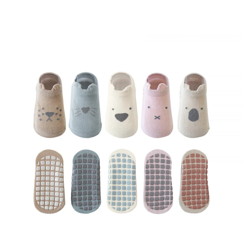 

Baby Short Socks Cotton Summer Floor Sock Cute Baby Boys Anti-skip Girls Cartoon Sock for Infant Toddlers