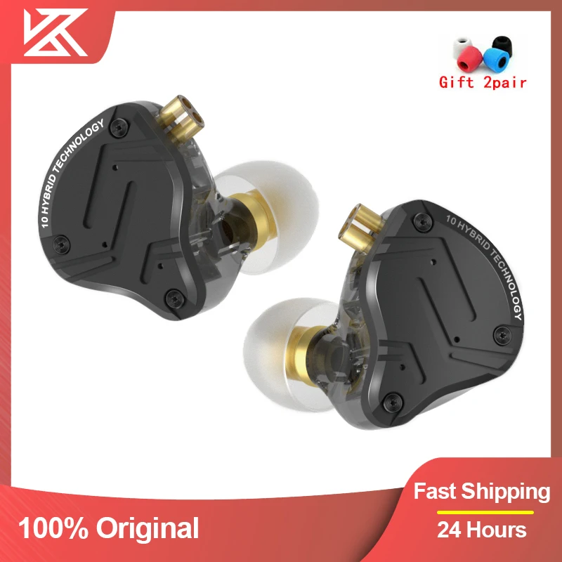 Kz Zs10 Pro X In Ear Auricolari Cablati Cuffie Musicali Hifi Bass Monitor Auricolari Cuffie Sportive
