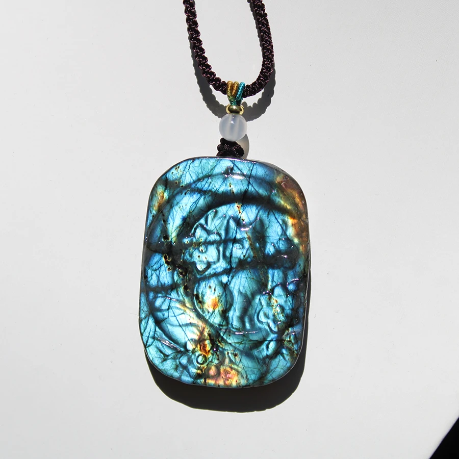 Natural Flash Labradorite Beautiful Gemstone Crystal Lovely Garden