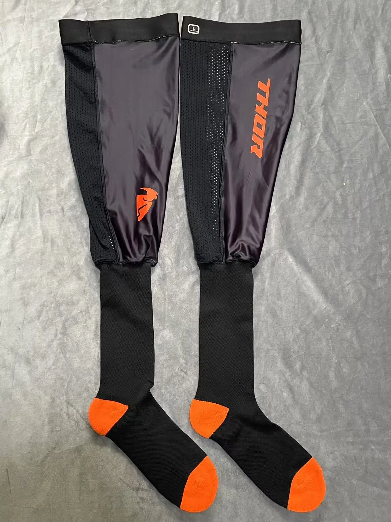 mx riding socks with high elastic band, anti slip off-road motorcycle, breathable, wear-resistant, comfortable long tube socks
