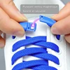 Magnetic Locking Shoelaces without ties Sneakers elastic laces Children Adults No Tie Shoe laces Shoe accessories 1Pair 3