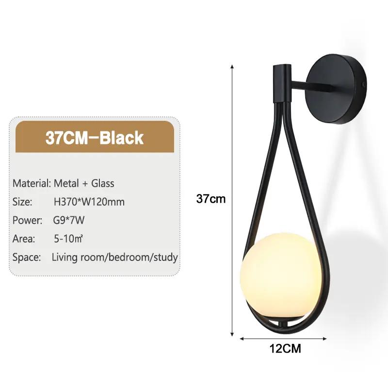 زجاج عاكس الضوء وحدة إضاءة LED جداريّة مصباح الجدا...
