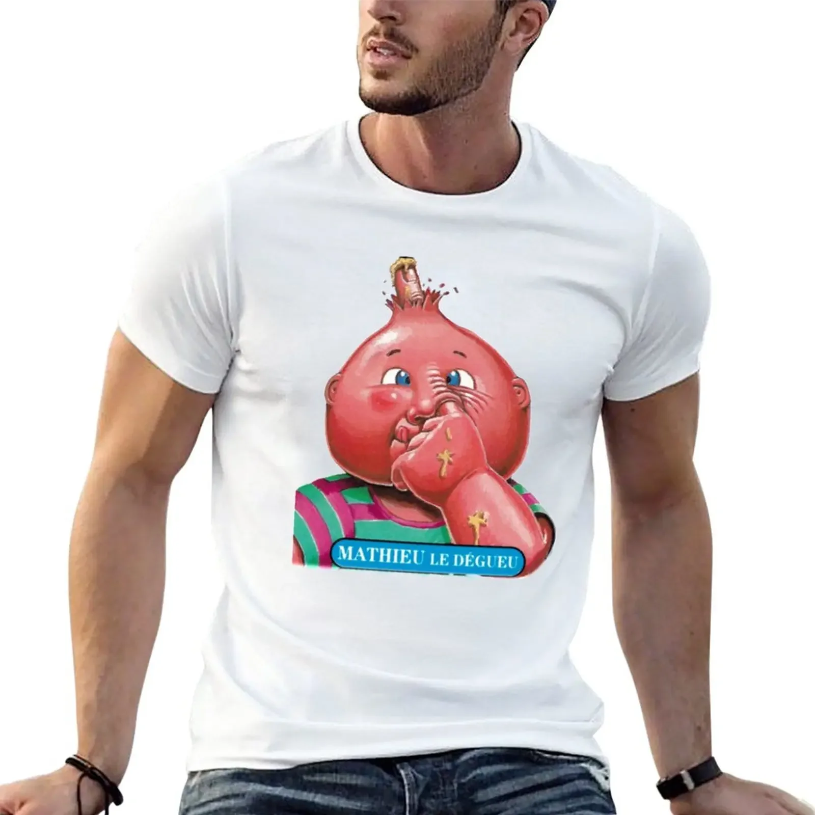 

The Mathieu Le Dégueu crados T-Shirt summer top funnys kawaii clothes clothes for men