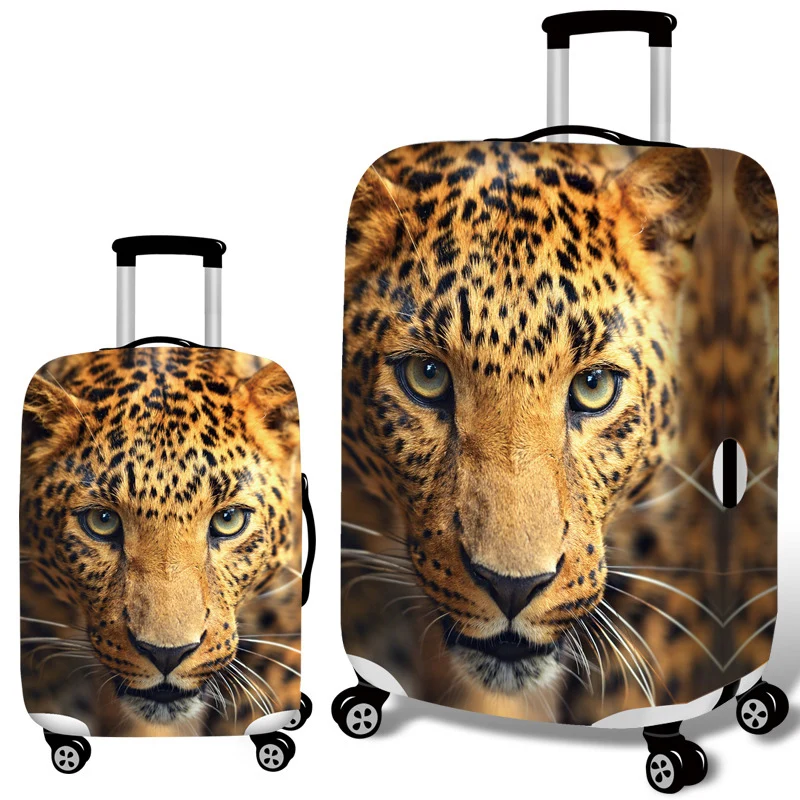 Suitcase Luggage Cover Animal Elastic Baggage Dust Protective Covers Trunk Case Cover For 18-32Inch Trolley Travel Accessories luggage cover