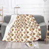Stardew Valley Chicken Love Blanket Fleece Spring Autumn Portable Soft Throw Blanket for Bed Outdoor Bedding Throws 2