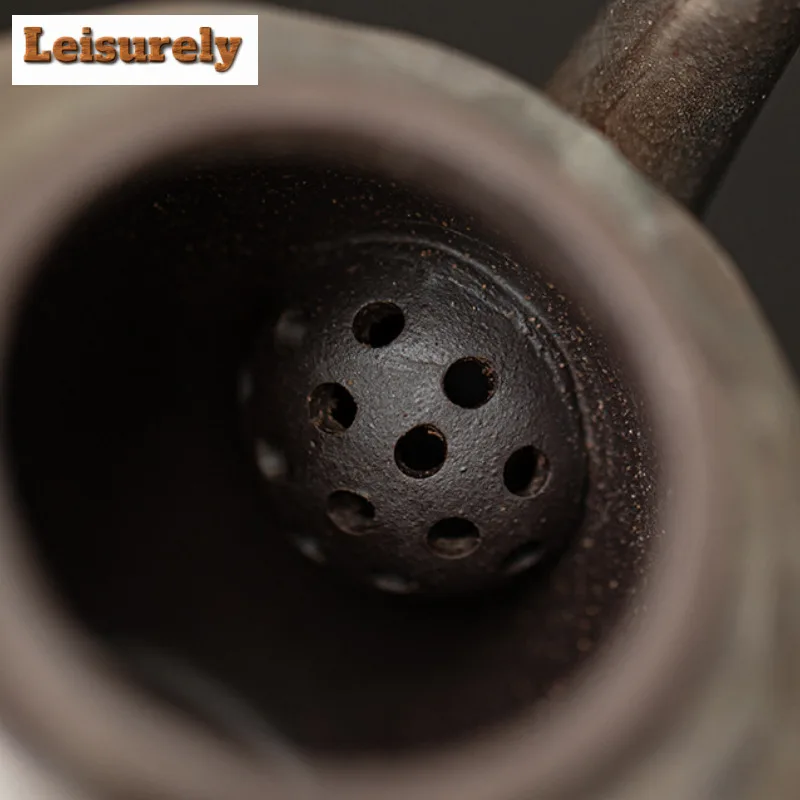 Antique Gilded Silver Ceramic Teapot Japanese Tea Infuser Pot Household Tea Soaking Kettle With Strainer Teaware Supplies Craft