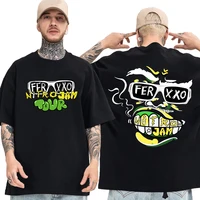 Feid Ferxxo T-Shirt Rapper Tshirts Short Sleeve Top Hiphop T Shirts Unisex Y2K Tshirt Tops 1