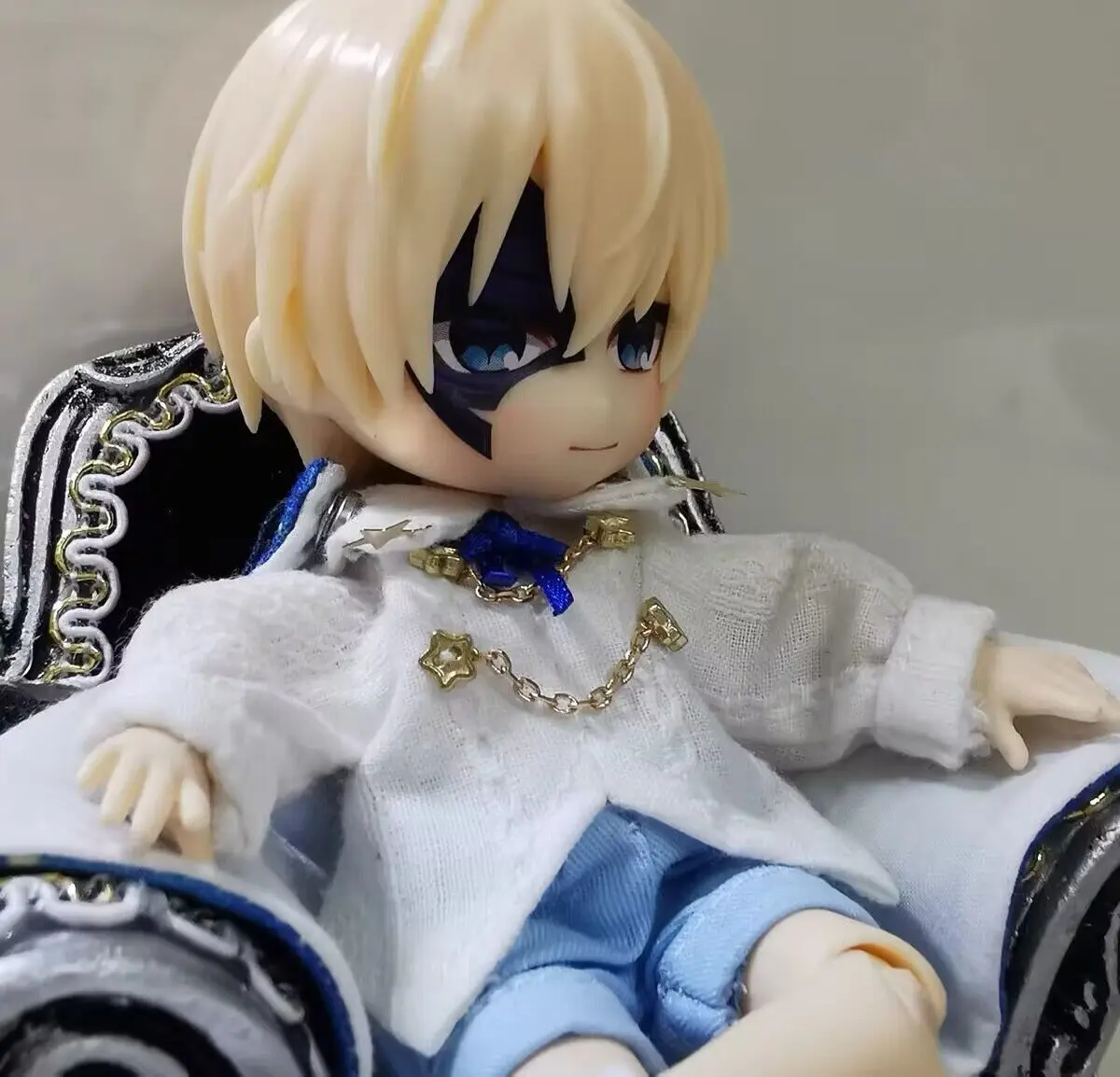 Dainsleif Ob11/ob22 Face GSC Clay Man Genshin Impact Water Sticker Faceplate Handmade Alternate Expression Doll Accessory