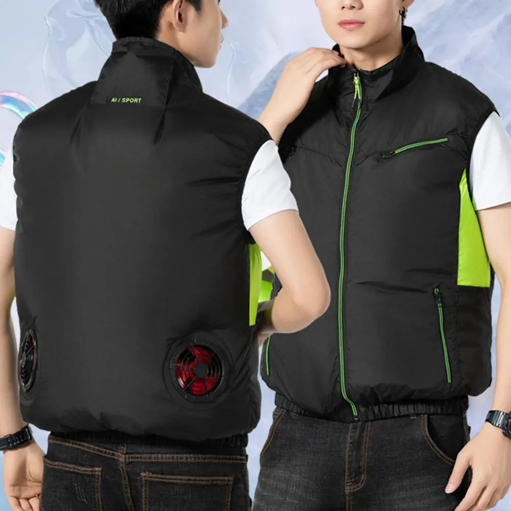 시원한 재킷 통기성 낚시 조끼 더운 날씨 야외 활동을 위한 민소매 작업복